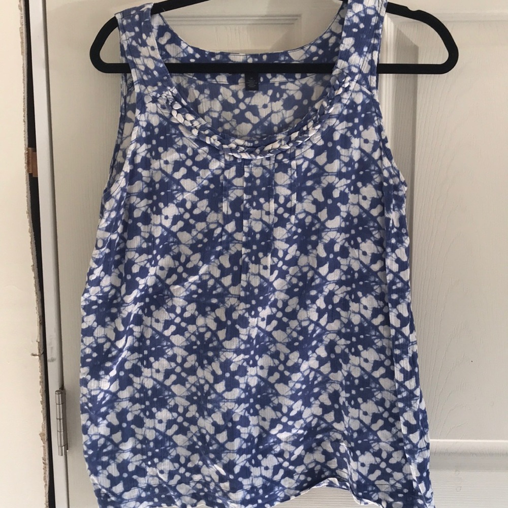Blue and white Tommy Hilfiger tank